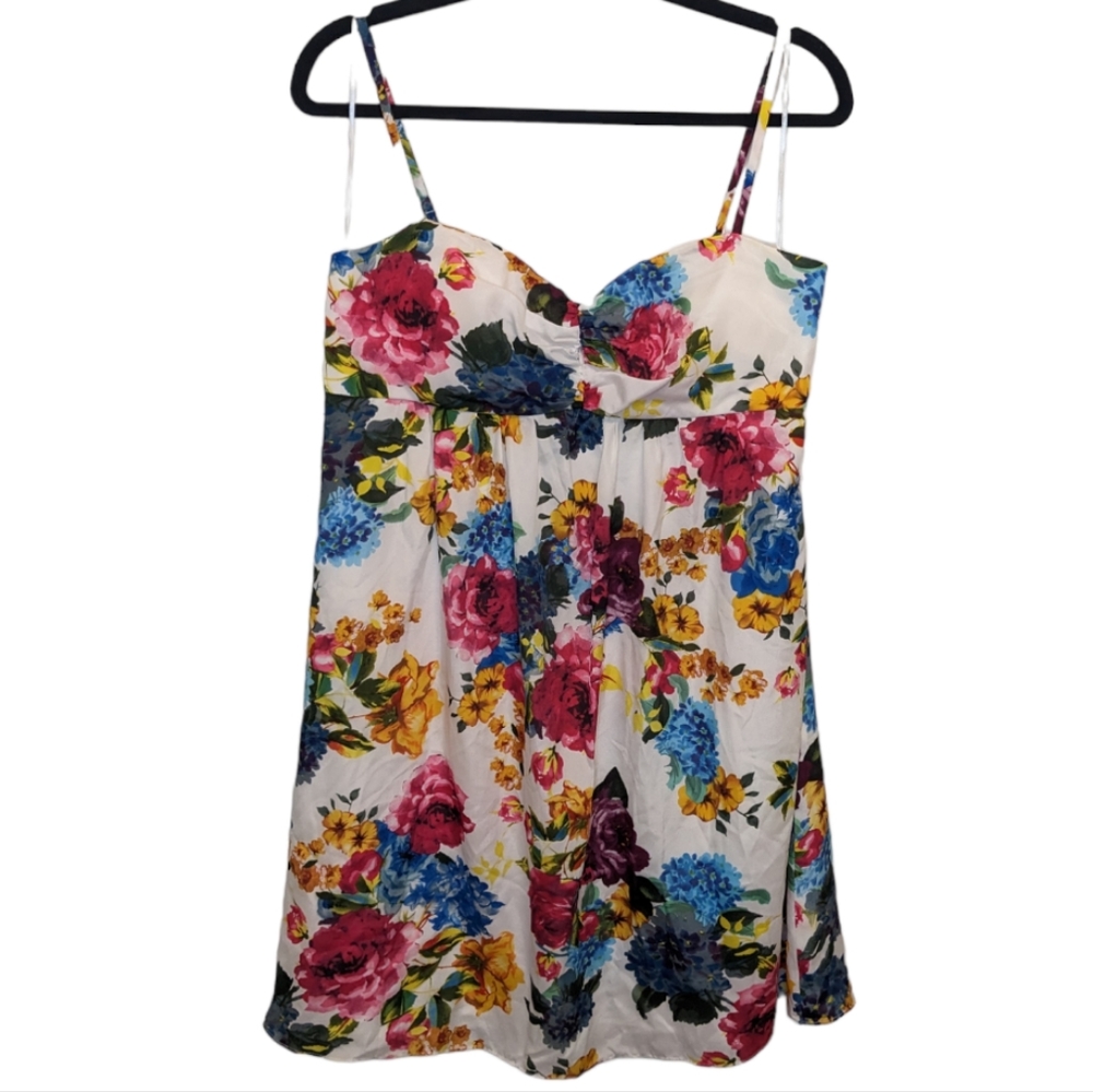 NWT Oleg Cassini Women’s Floral Sundress - Size 12 🌸